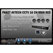 PAKET AVTECH CCTV 16 Channel 